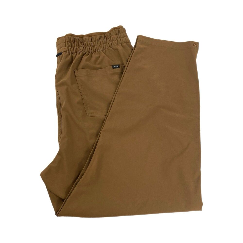 Prana Pants XL Adult Brown Pull On Casual Comfort Relaxed Fit Women’s Pockets